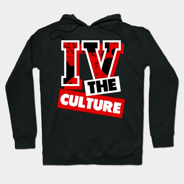 4 The Culture Thunder Red Hoodie by funandgames